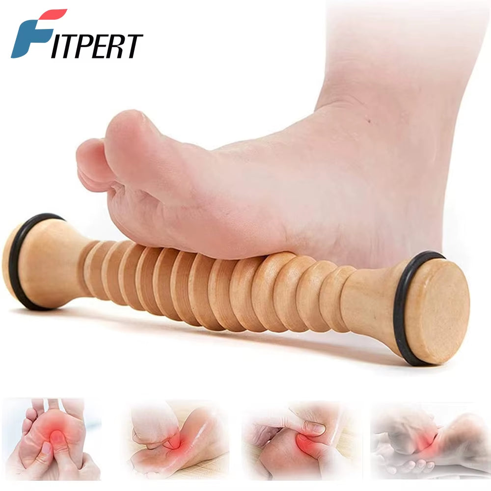 Wooden Foot Roller Foot Massager Roller Acupressure Foot for Relieving Plantar Fasciitis,Foot Arch Pain,Myofascial Pain Syndrome