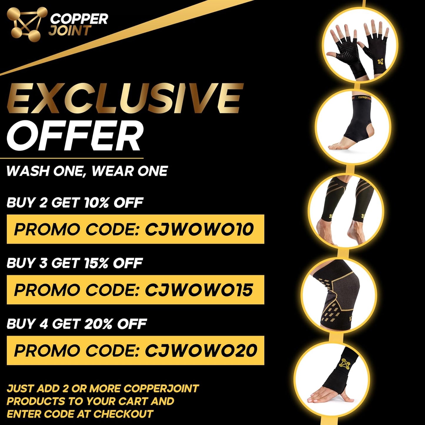 Copperfit Compression Ankle Brace for Women Support, Durable Design Foot and Ankle Support for Women & Men Ideal to Support for Sports, Running, Comfortable Fit, Breathable Material - Large