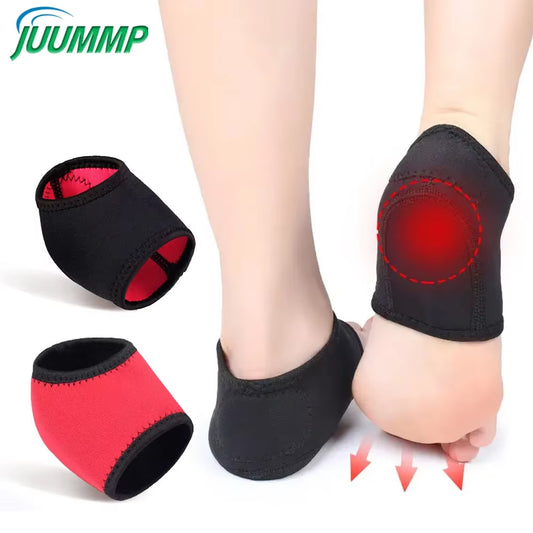 Plantar Fasciitis Heel Protectors - Supportive Cushions for Heel Pain Relief, Achilles Tendinitis, and Foot Discomfort