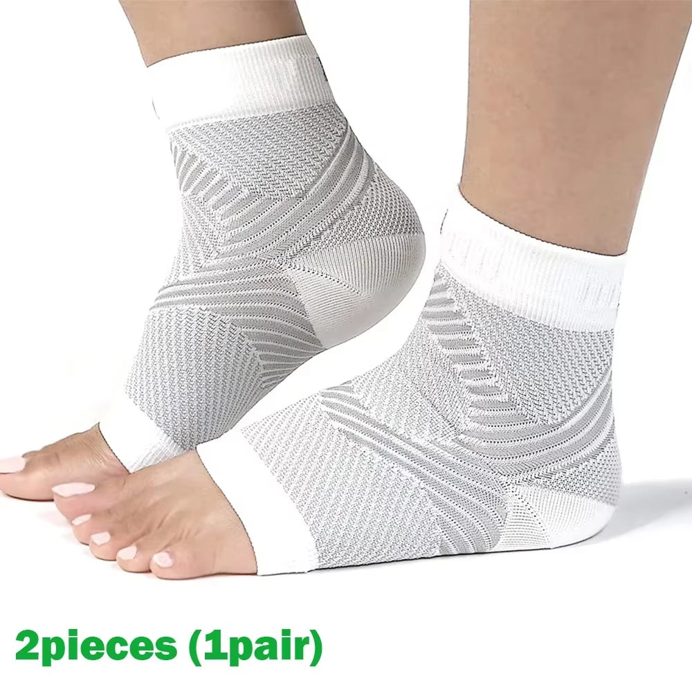 1Pair Plantar Fasciitis Splint Night Compression Sock Heel Supports for Heel Pain Plantar Fasciitis Support Foot Braces